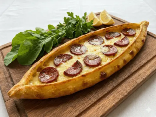Sucuklu Pide